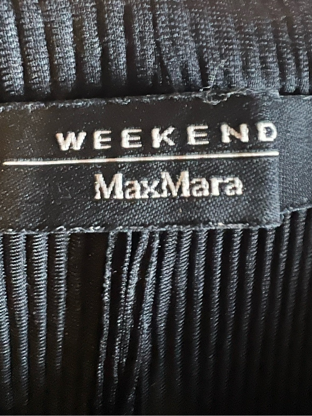 Weekend MaxMara Pleated Balloon Trousers in black size L excellent condition - Picture 14 of 15